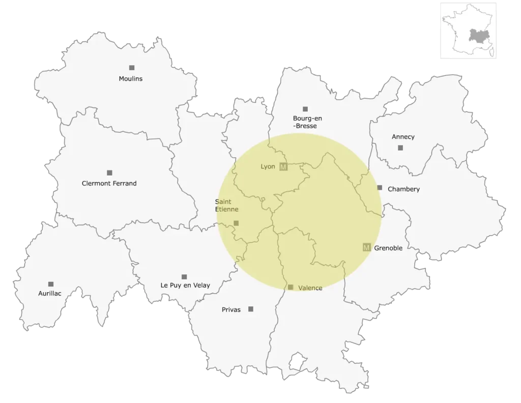 ZONE D'INTEVENTION sbe etancheite
