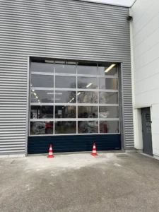 Ouverture dans bardage